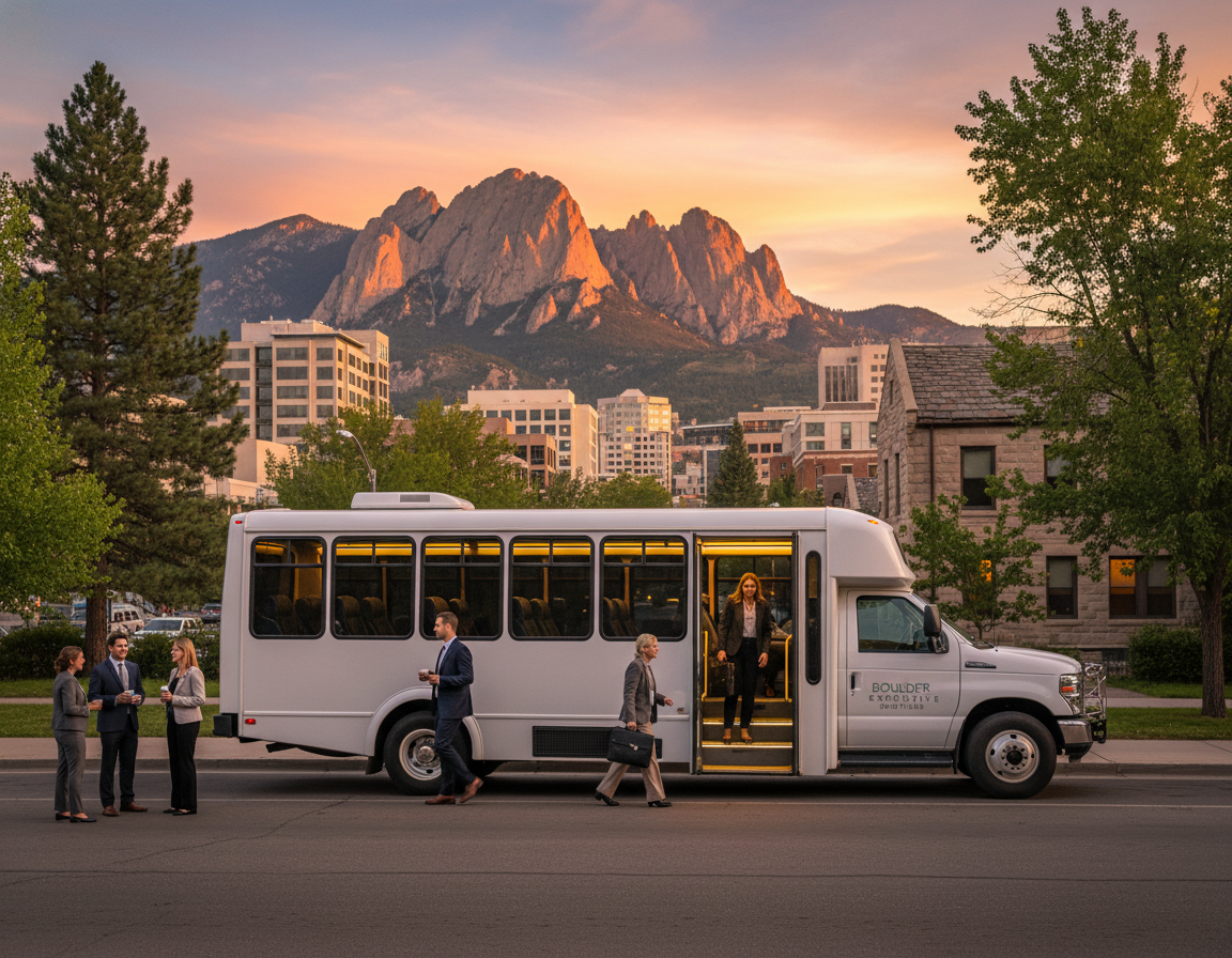 Estes Park party bus and bus charter