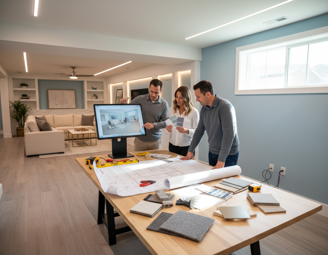 Basement Remodeling in Kirkland